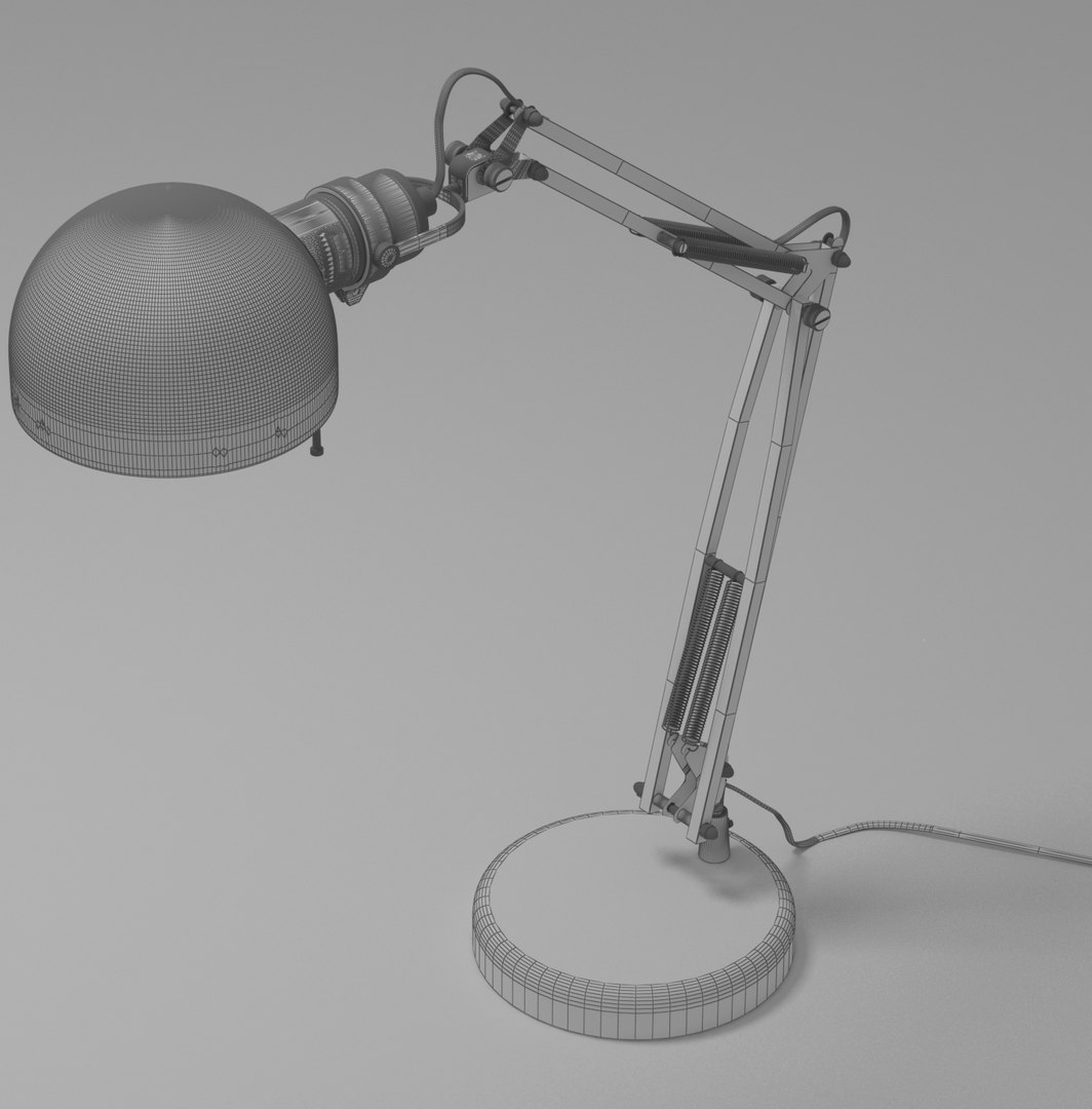 Ikea Lamp Forsa Model - TurboSquid 1161150