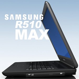 3ds max notebook samsung r510-xa04