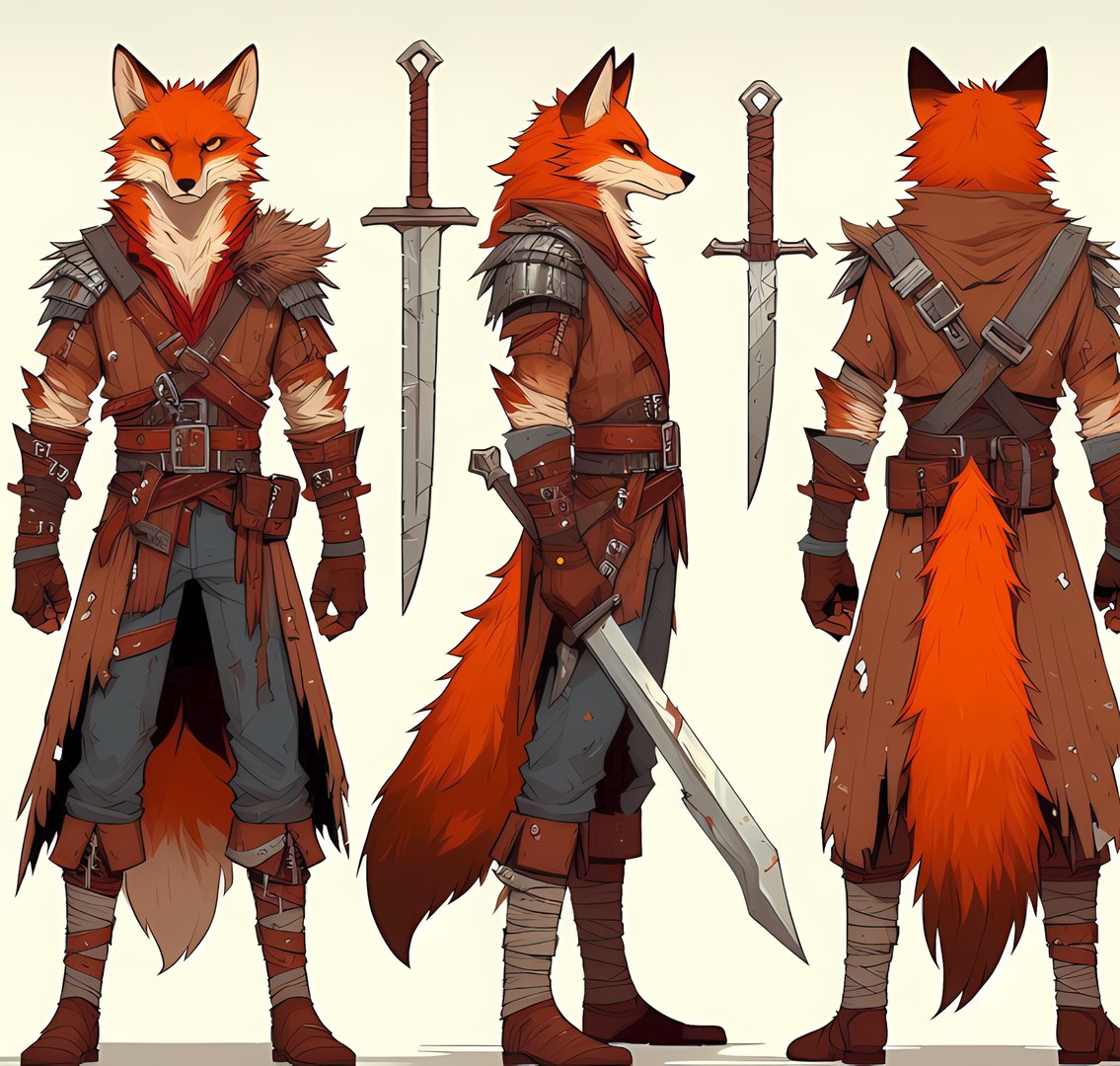 3D Fox Model - TurboSquid 2299521