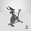 Stationary Bike Type 02 Clean and Dirty 3D model