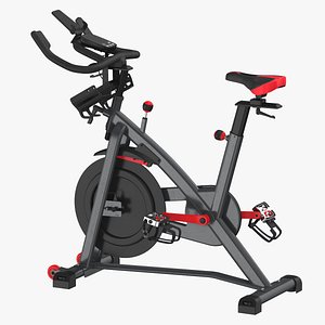 Stationary Bike Type 02 Clean and Dirty