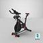 Stationary Bike Type 02 Clean and Dirty 3D model