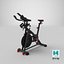 Stationary Bike Type 02 Clean and Dirty 3D model