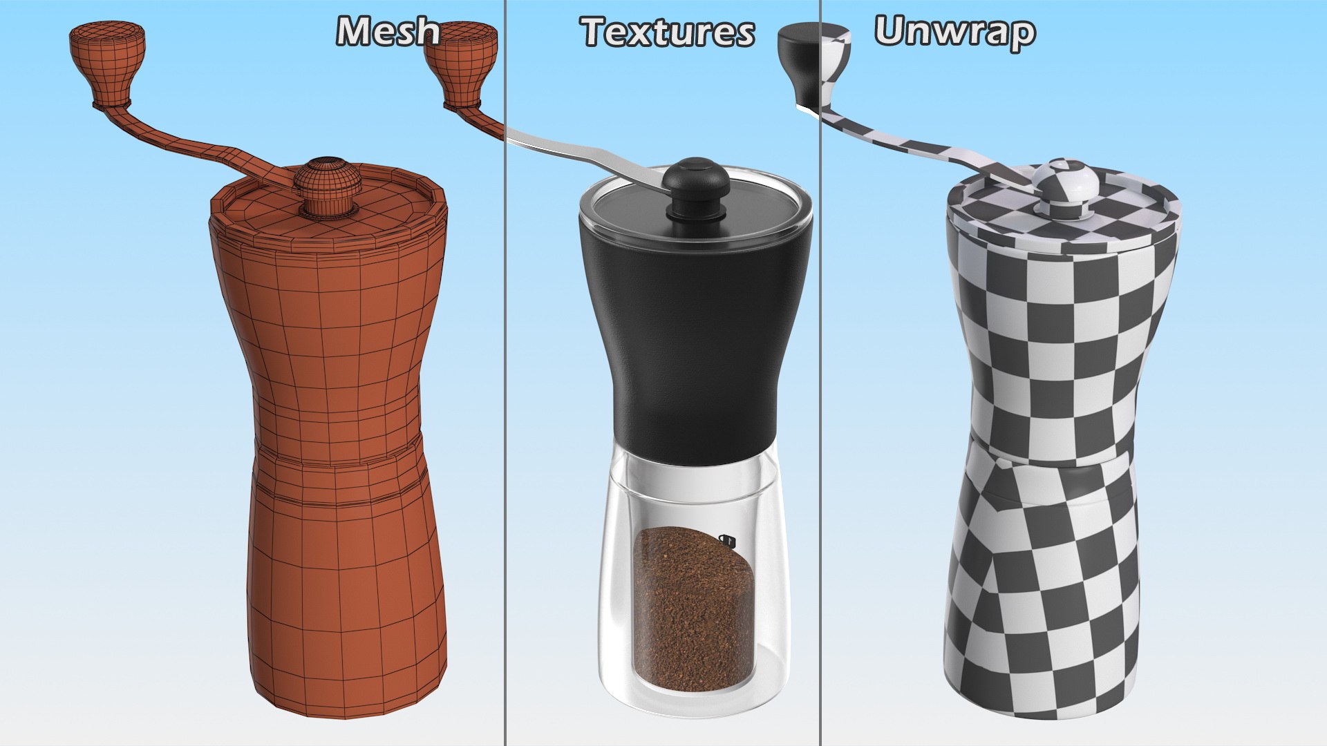 Coffee Mills Collection 2 3D model https://p.turbosquid.com/ts-thumb/5j/fWcIKh/2d/coffeemillscollection23dmodel035/jpg/1656937901/1920x1080/fit_q87/c43059afa49734a01c19feeae6e2b5657cc6403d/coffeemillscollection23dmodel035.jpg