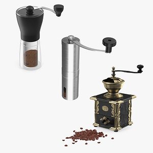 Coffee Mills Collection 2 3D model