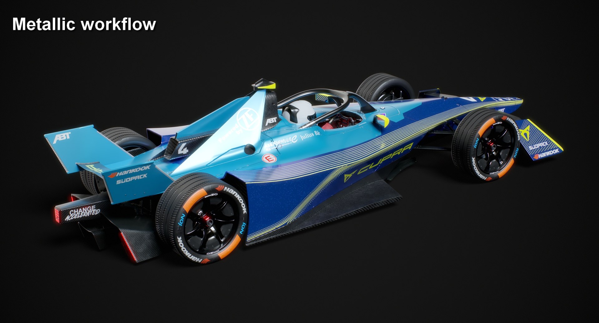 ABT CUPRA Formula E 2023 Season Gen3 Race Car 3D model - TurboSquid 2005663