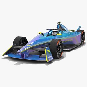 ABT CUPRA Formula E 2023 Season Gen3 Race Car 3D model