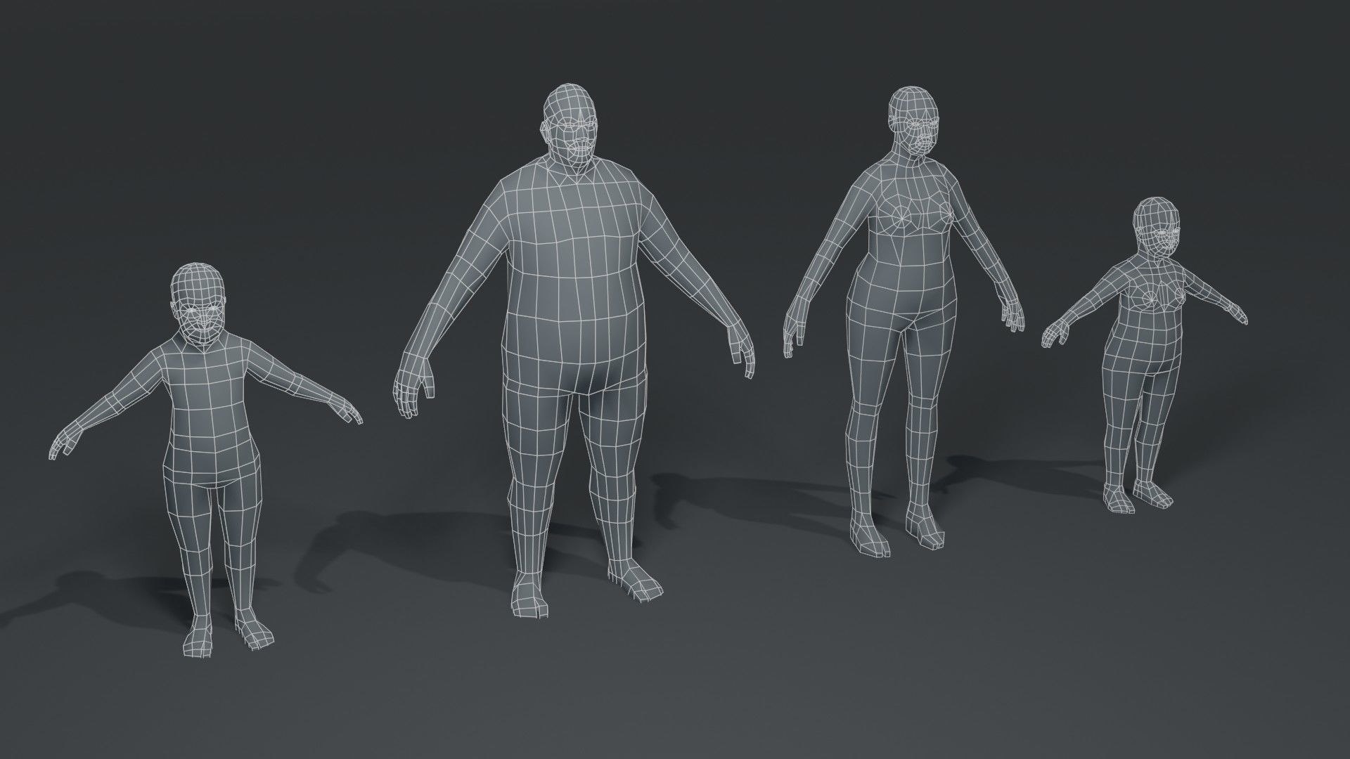 Based body. Семья 3д модель. 3d model Mesh body. Body Base Mesh 3d. Body 3d model.