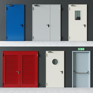 minecraft doors - 3D model by realism (@RealismModels) [9f2e1bb]