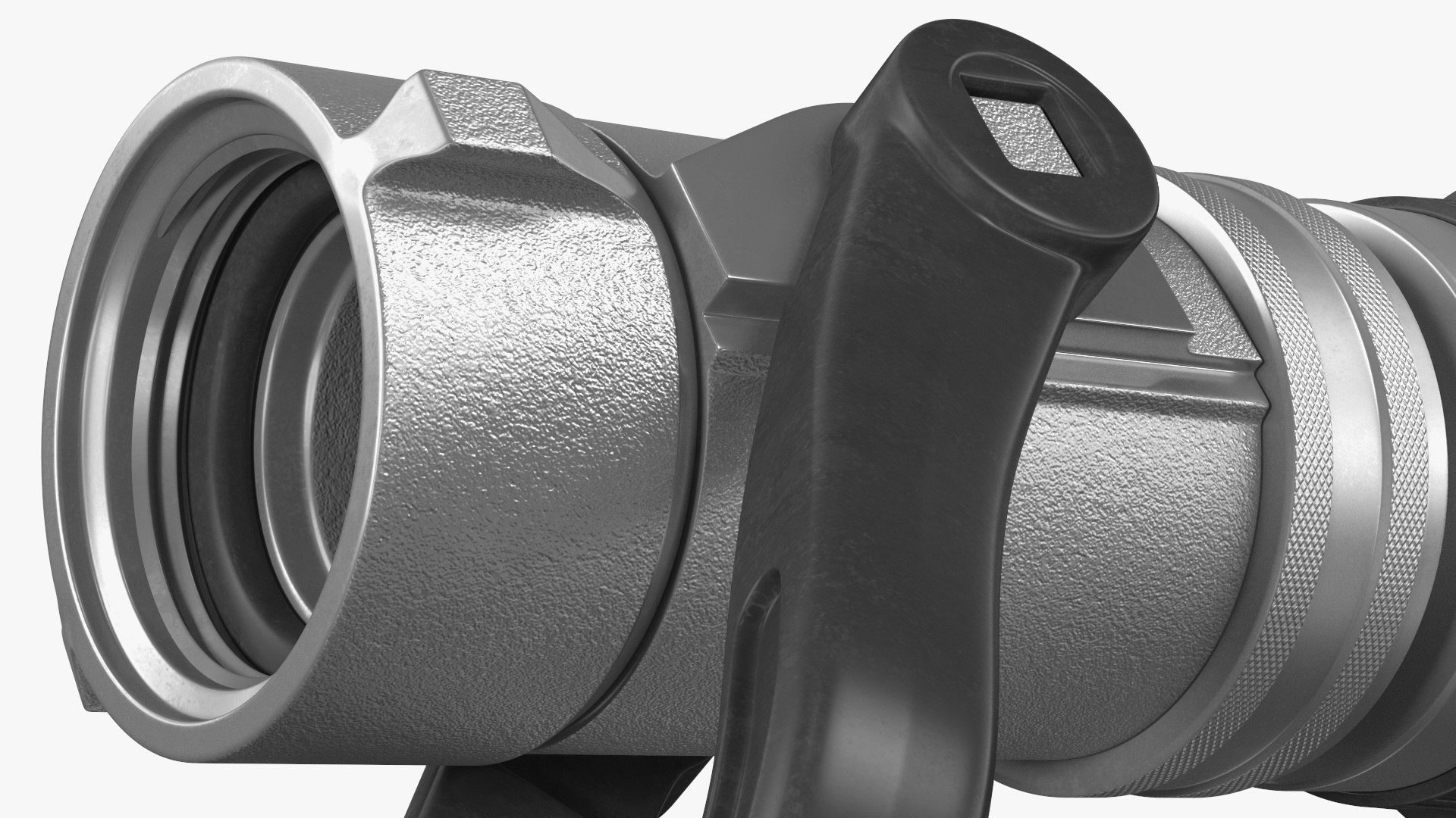 Industrial Fire Hose Nozzle 3D model TurboSquid 1736242