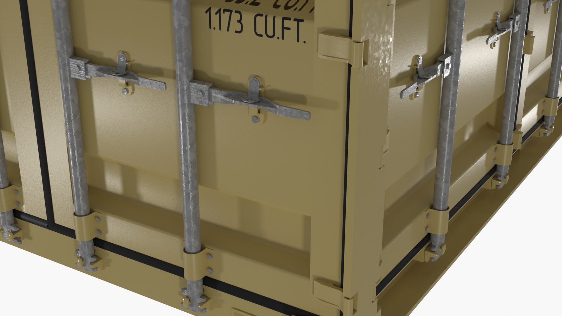 Shipping Container 20ft Side Opening 3D Model - TurboSquid 2031534