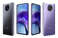 Xiaomi Redmi Note 9T Daybreak Purple And Nightfall Black  Low Poly
