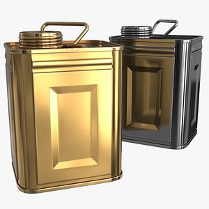 Oil Can Small 3D model