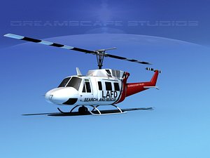 3d model 212 bell