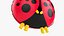 Palloncino foil decorativo 13 Coccinella
