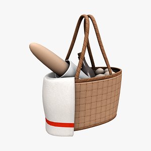 Picnic Hand Bag 3D