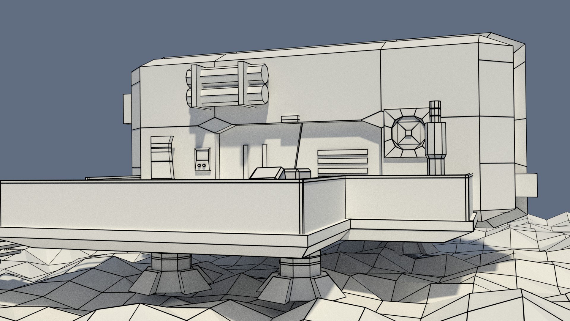 3D Fantasy Building Model - TurboSquid 1169479