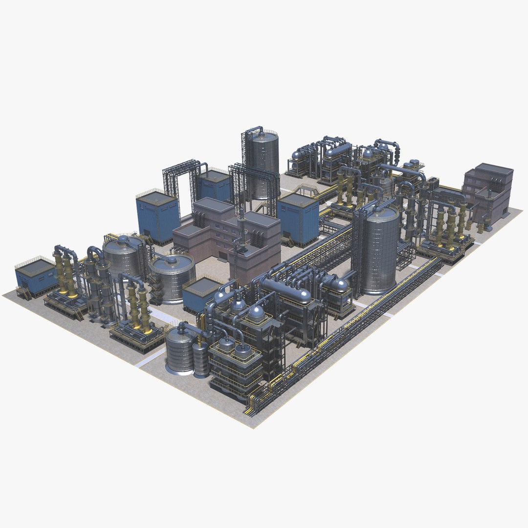 3D Industrial Area 40 - TurboSquid 2023789