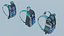 sac 3x Techno Sensation BackPack