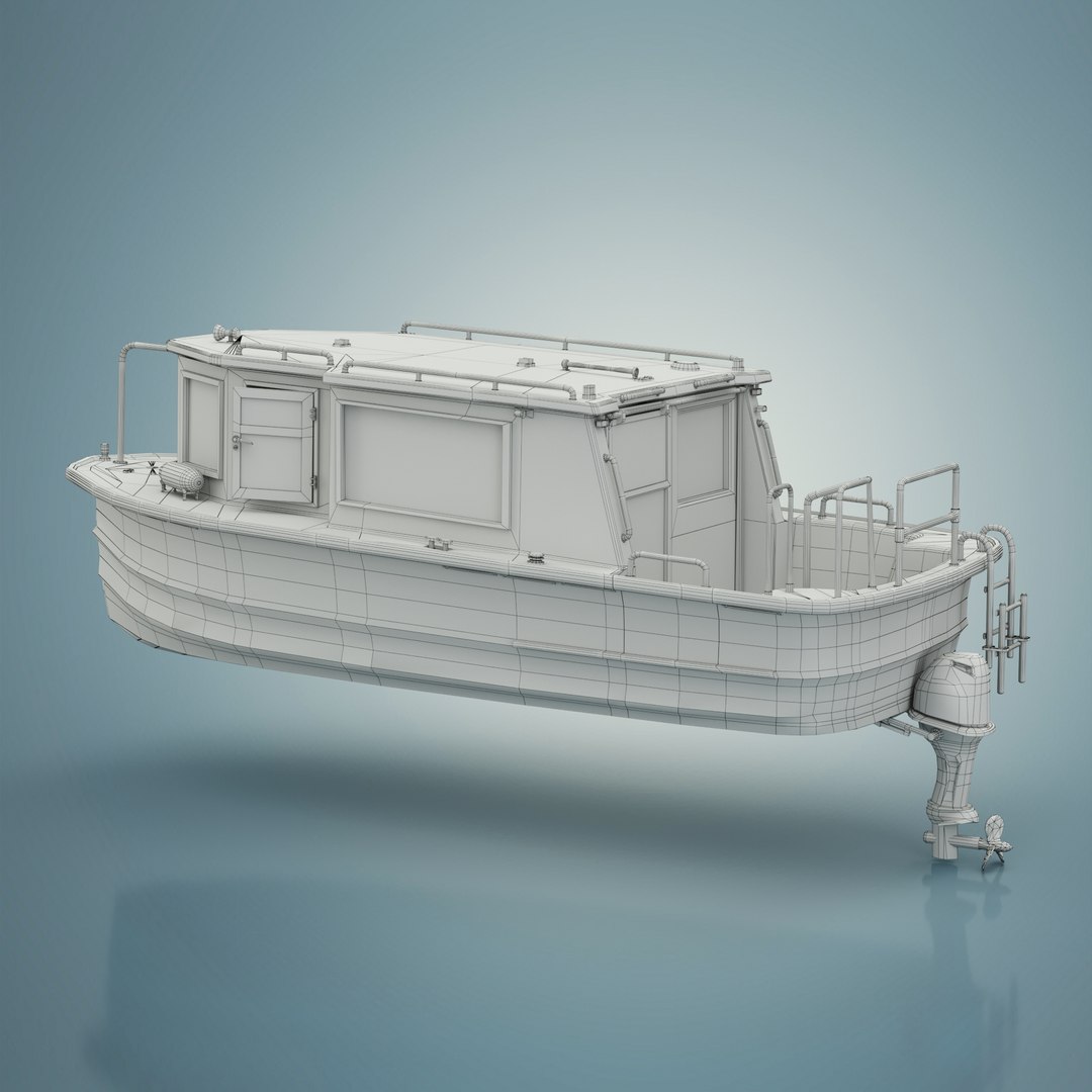 Tokyo Water Taxi 3D Model - TurboSquid 1968058