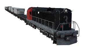 3D model Cargo Train Pack Collection
