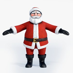 Santa Claus - Rigged Stylized Character model