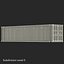 45 ft High Cube Container Blue 2 3D Model