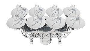 3D model Radar station