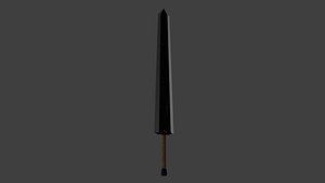 DragonSlayer sword Berserk 3D model