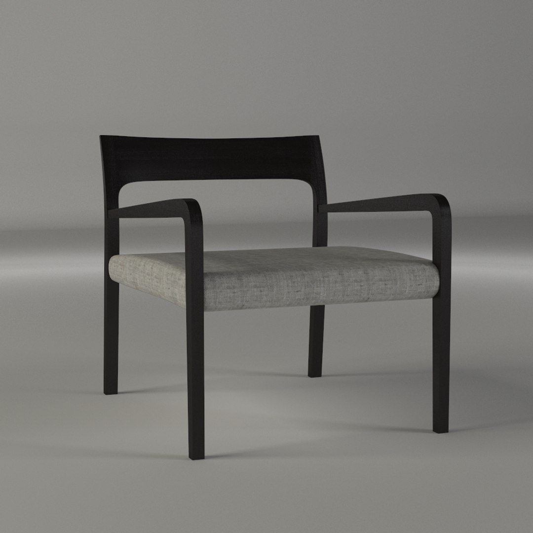 flip chair 3d fbx