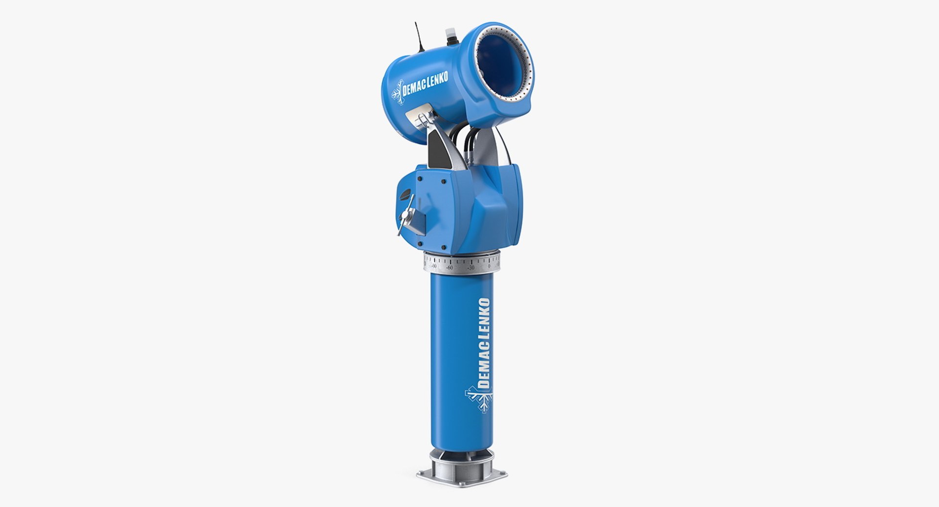 Demaclenko EVO ATK Snow Gun 3D Model 3D model preview