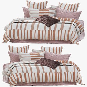 3D AdairsJagger Tufted Clay Quilt Cover