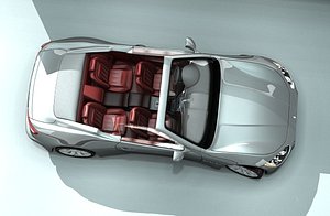 3d maserati granturismo spyder