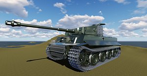 Tiger I interior and exterior
