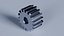 Spur Gear M1 Z16 Bore 5 mm x 10 mm Thickness
