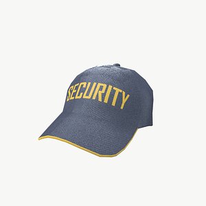 Security Cap 3D model