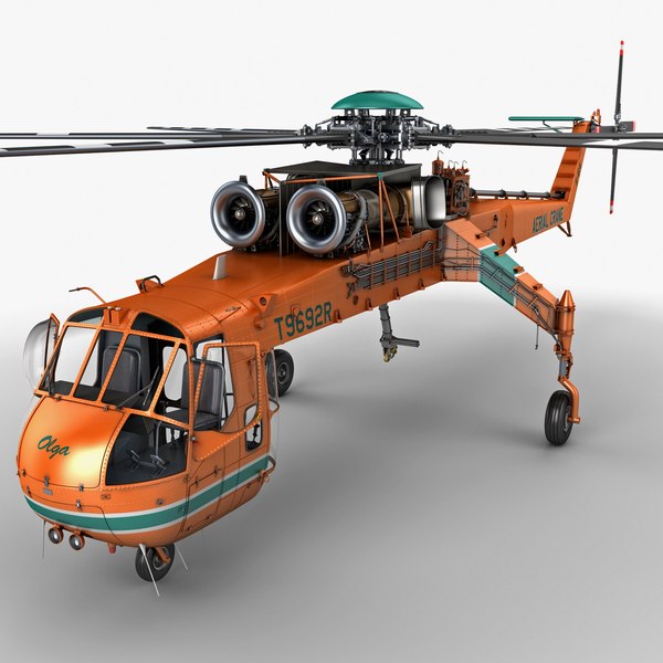 ５５％以上節約 Sikorsky S-64 Skycraneヘリコプター装備3Dモデル - TurboSquid ホビーラジコン