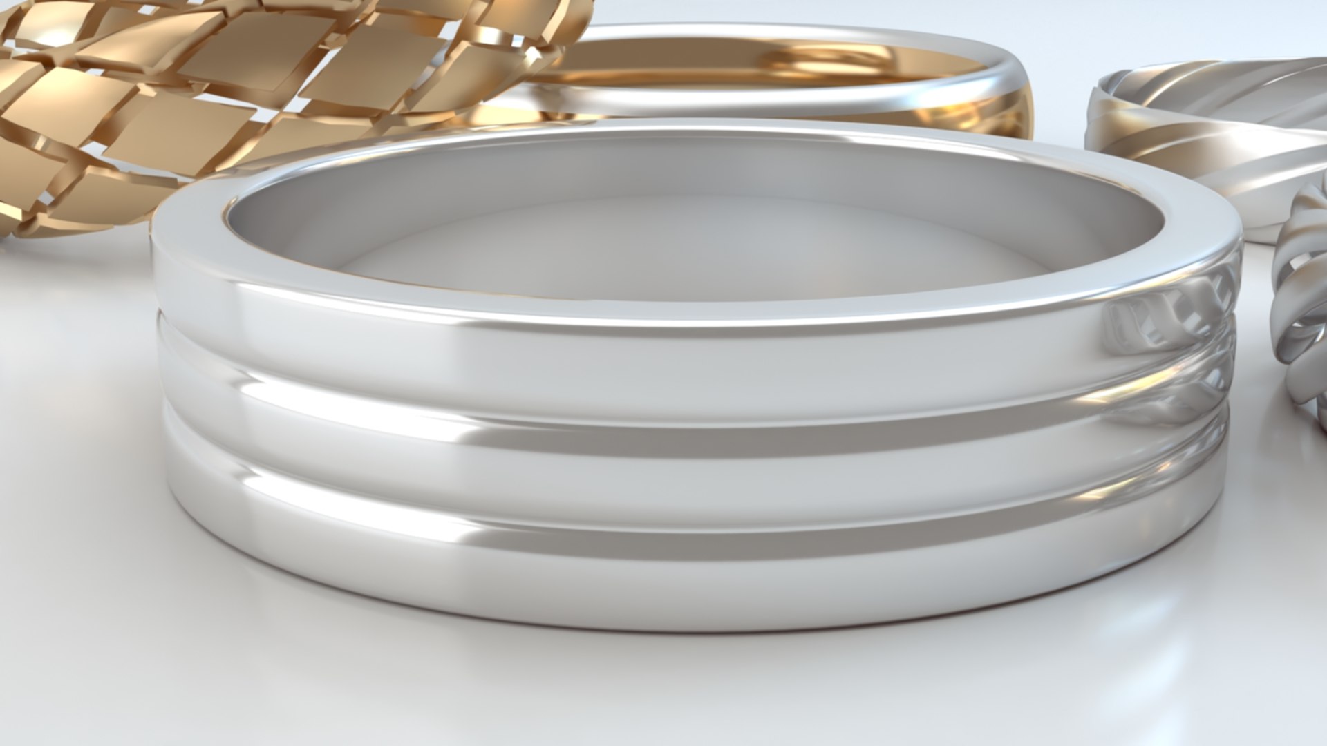 Rings 3D model https://p.turbosquid.com/ts-thumb/5k/saVOM8/1A/7/jpg/1693483185/1920x1080/fit_q87/594b0fa1809cbcaaf06e1a2e54bc1bda02b0a979/7.jpg