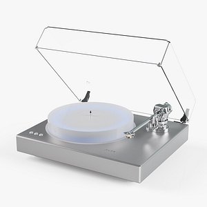 3D AVM Rotation R 5 3 Aluminium Silver model