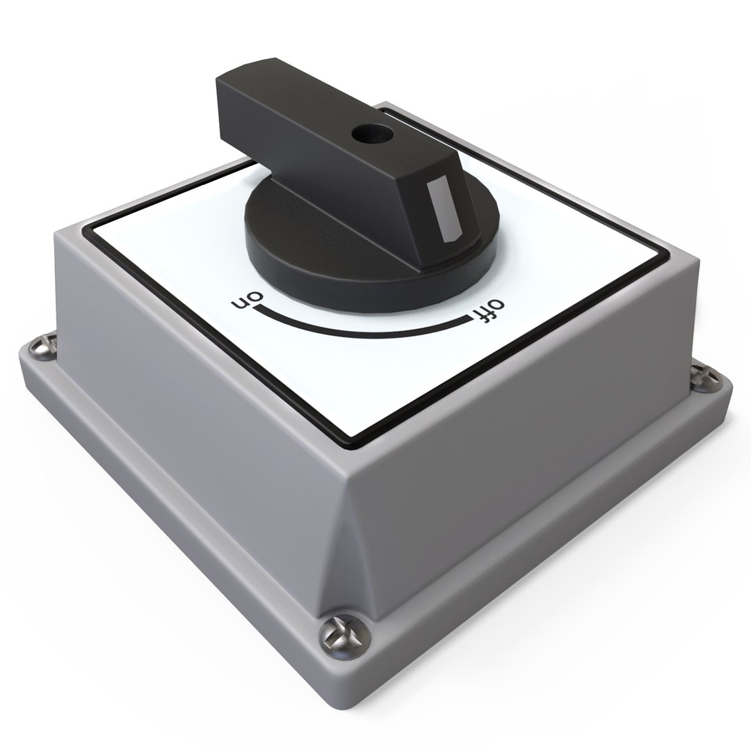 Electrical Switch Model TurboSquid 1695881