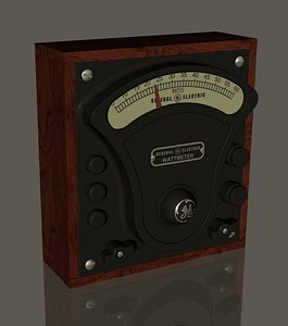 Vintage GE Watt Meter