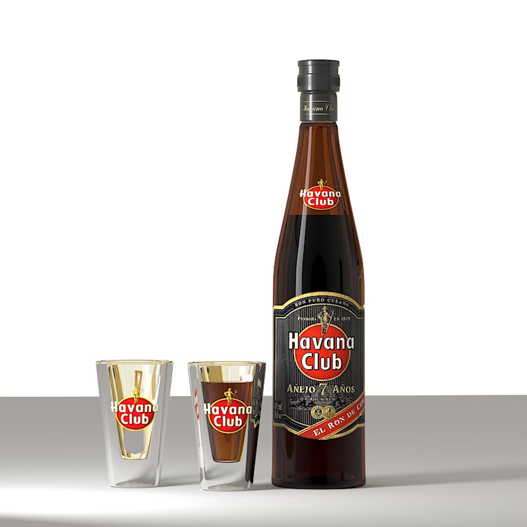 Havana Club Schlauchschal Loop – Stylischer Schal In Blau-rot, Perfekt Als Accessoire Oder Geschenk