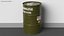 Gasoline 95 Octane Metal Barrel