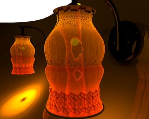 3D modern wall light