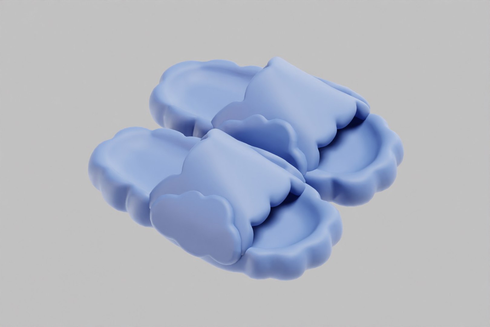 Cloud Shaped Cozy Slipper Pair 3D model https://p.turbosquid.com/ts-thumb/5l/C13y4H/9i/x6/jpg/1791183057/1920x1080/fit_q87/134791b2b5b7a80489f29d42171c3525bb6f074e/x6.jpg