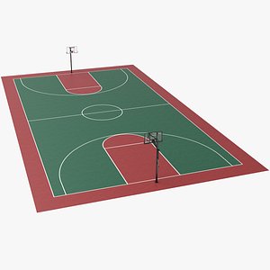 Basketball Court 3D model