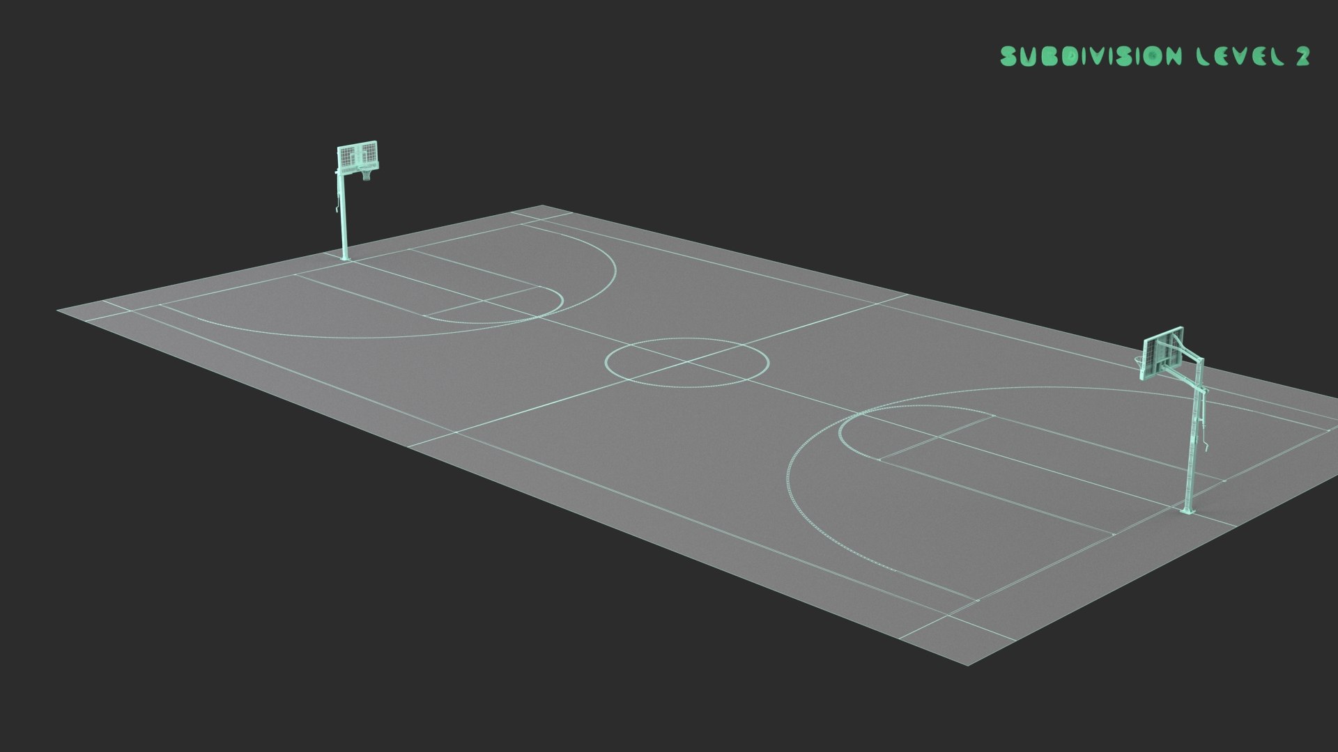 Basketball Court 3D model https://p.turbosquid.com/ts-thumb/5l/K4uNfo/Uk/wireframe_0003/jpg/1733470149/1920x1080/fit_q87/085b675a12a488e7d627214127b64d025c38eb70/wireframe_0003.jpg