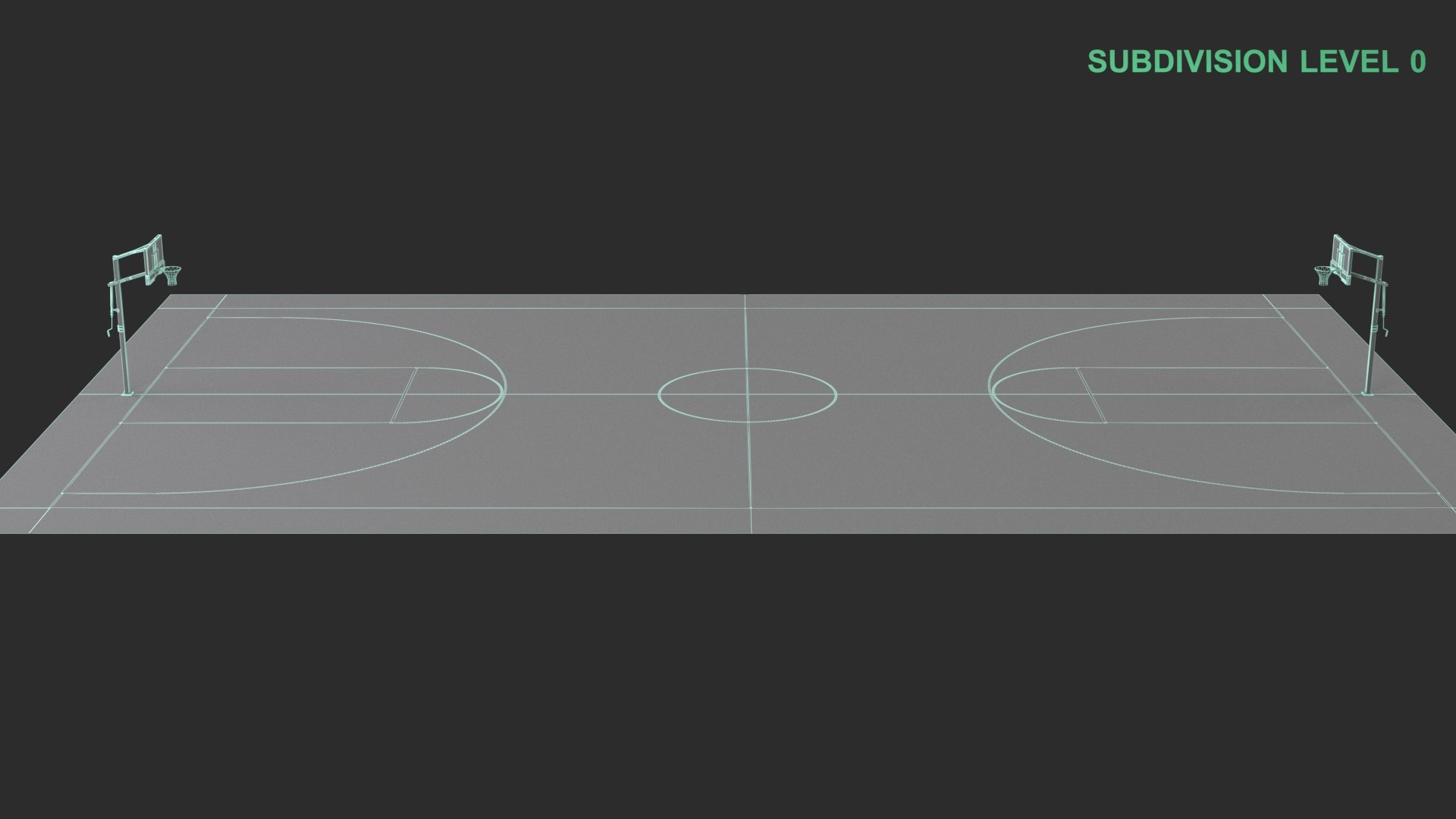 Basketball Court 3D model https://p.turbosquid.com/ts-thumb/5l/K4uNfo/fv/wireframe_0008/jpg/1733470150/1920x1080/fit_q87/ea85d7d312c9431a81b2b0e133f1ec45a8aeefca/wireframe_0008.jpg