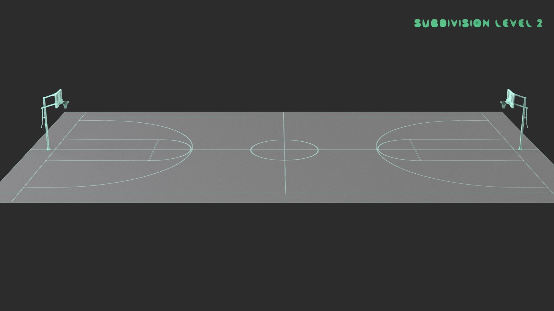 Basketball Court 3D model https://p.turbosquid.com/ts-thumb/5l/K4uNfo/ly/wireframe_0002/jpg/1733470148/1920x1080/fit_q87/3006b0eecc6bd8d41a2650c5e4b14fbd9ee68d42/wireframe_0002.jpg