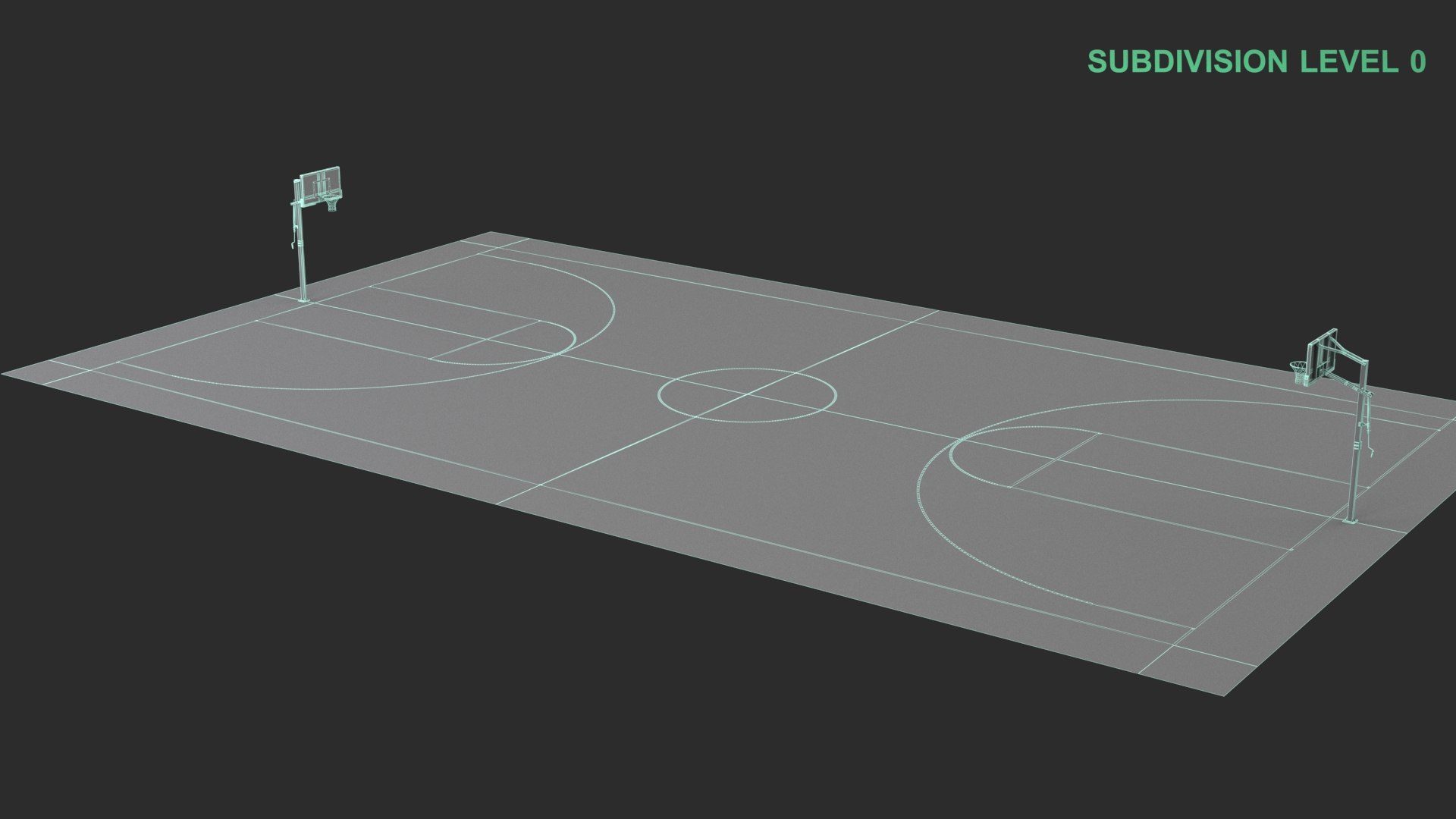 Basketball Court 3D model https://p.turbosquid.com/ts-thumb/5l/K4uNfo/yM/wireframe_0007/jpg/1733470150/1920x1080/fit_q87/175dd9014d482fdd90a023845a7d01bdb45f2792/wireframe_0007.jpg